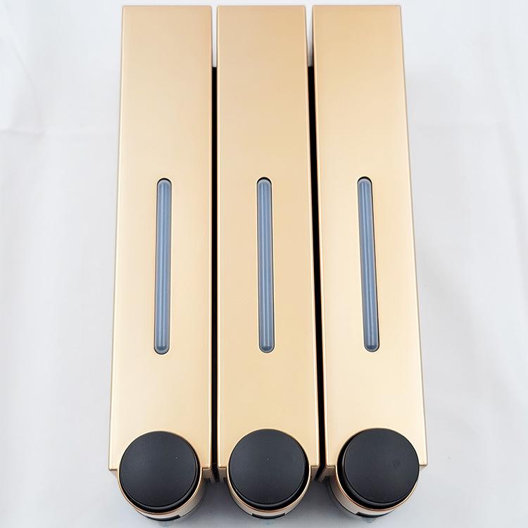 Ручной дозатор мыла Настенный дозатор геля для рук с гвоздями Контейнеры для жидкости Ванная комната Отель Душ Дозатор жидкого шампуня