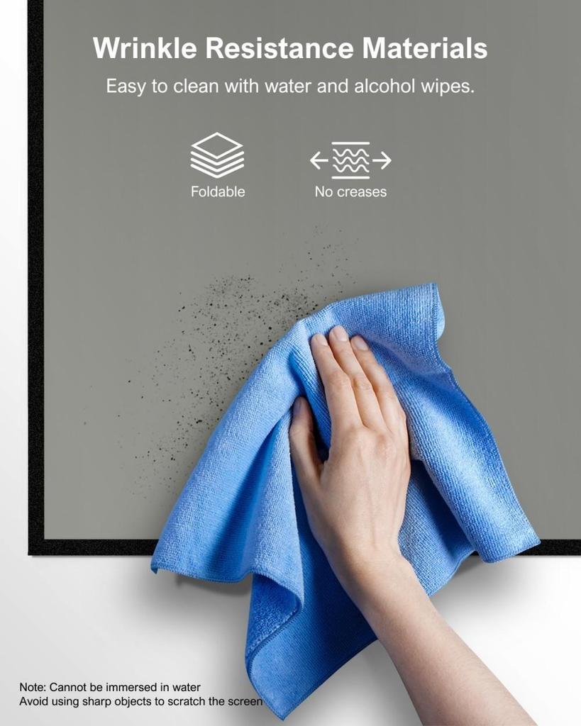 Проекционный экран Ultimea Photon E-ALR 120 дюймов, коэффициент усиления 2.0, угол обзора 120°