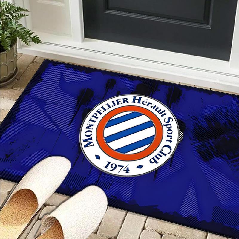 1PC rug Montpellier Sport Club Carpet, Chair Rug,Area Rug for Office Bedroom living rooms bedroom, Doormat decor Christmas fan gifts