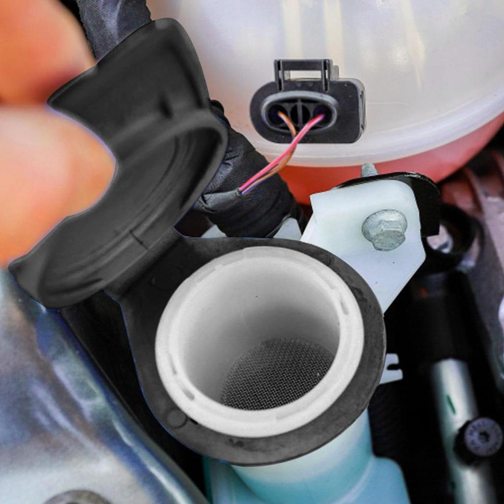 Washer Fluid Cap, Windshield Washer Fluid Tank Lid - Maintenance Vehicle Windshield Tank Bottle