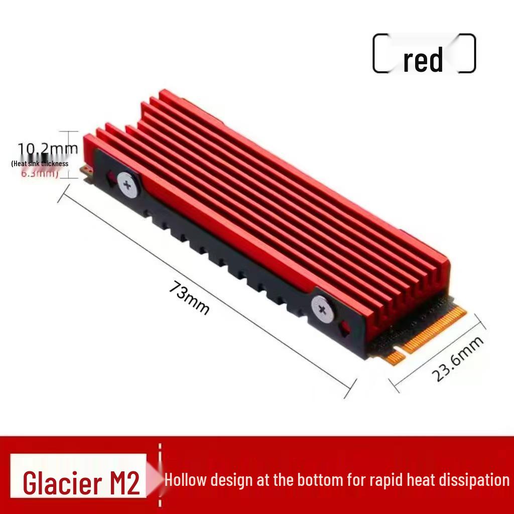 Охладитель SSD Iceberg M2 Pro: Поддерживает твердотельные накопители PS5 2280 NVMe M.2