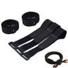 Black Strong Sticky Home Cable Organizer Nylon Fixed Straps Nylon Rope Cable Straps Tie Rope Straps
