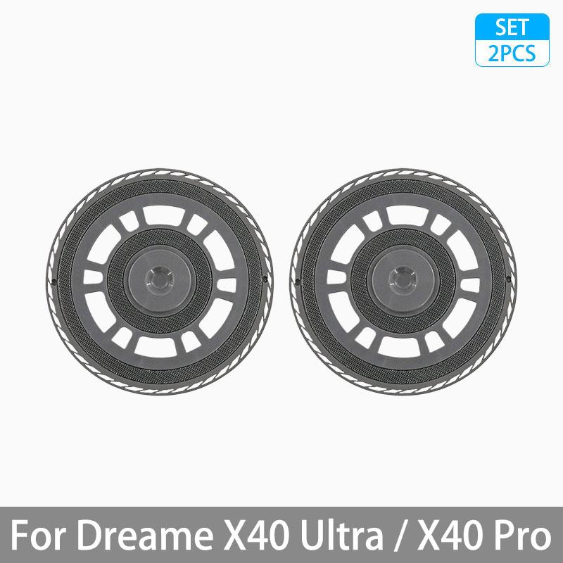 Для Dreame X40 Ultra / X40 Pro Аксессуары Резиновая основная боковая щетка Тряпка для мытья пола Мешок для пыли HEPA-фильтр Робот-пылесос Запасные части