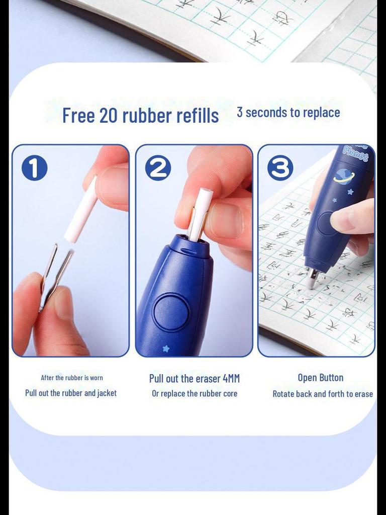 Подарочный набор электрических канцелярских принадлежностей для студентов — идеальный подарок для детей на учебу, выпускной, день рождения или Рождество