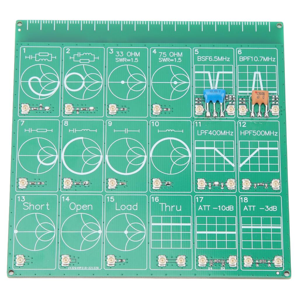 Демо-комплект платы для проверки частоты, РЧ-демо-комплект, плата РЧ-тестового модуля NanoVNA, модуль фильтра-аттенюатора для