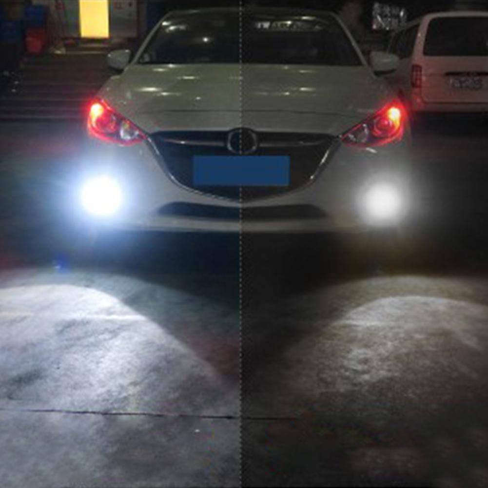 H4/H7/H1/H3 Car LED Lamp 12V White Fog Light Super Bright Auto LED Front Fog Light High Power Driving Lamp Bulb Universal