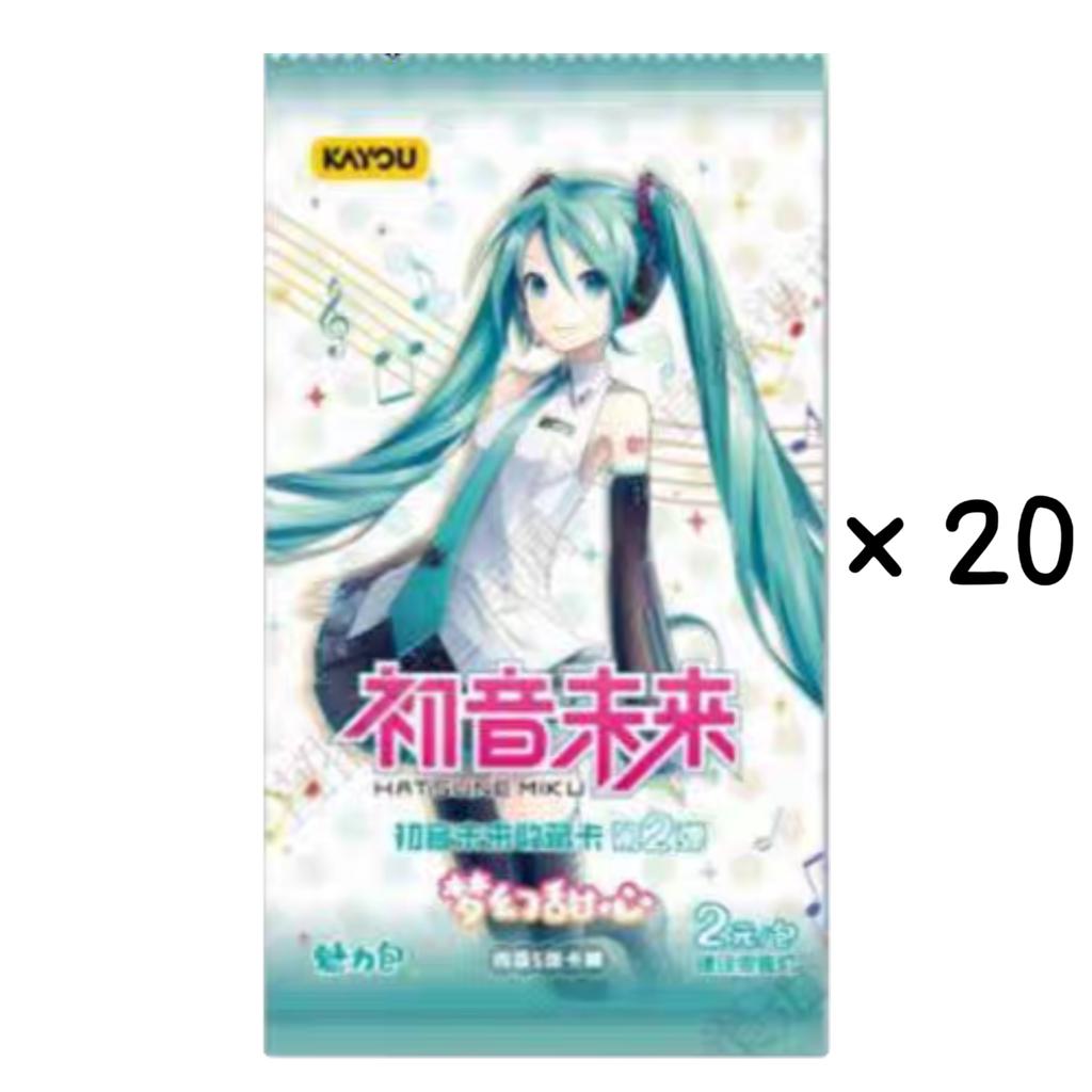 Genuine Hatsune Miku Card First Package Series Animation Game Collection Card SE Peripheral Children's Toys Girl Gifts