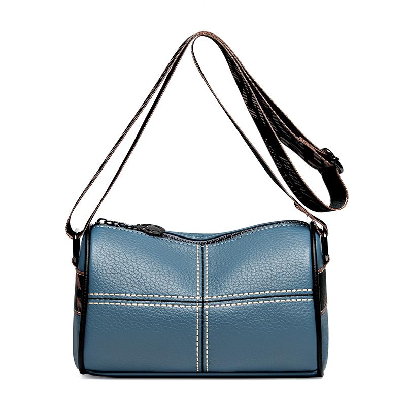 Роскошные простые модные женские сумки через плечо для женщин из натуральной кожи сумка через плечо