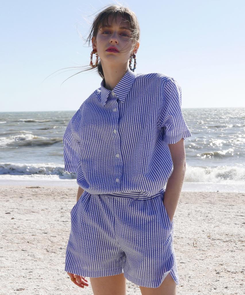LARTIGENT Lb Set Shirt(Blue)