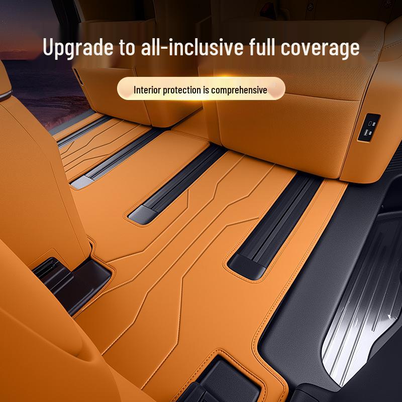 Versatile 7-seat and trunk mats for 25 Wey car models, ideal for high mountain terrain.