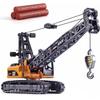 1/50 Crawler Crane Truck Toy with Simulation Lights, Toy for Boys Crane Model Construction Truck Toys, Suitable for Ages 3 and Up Toy Crane for Boys