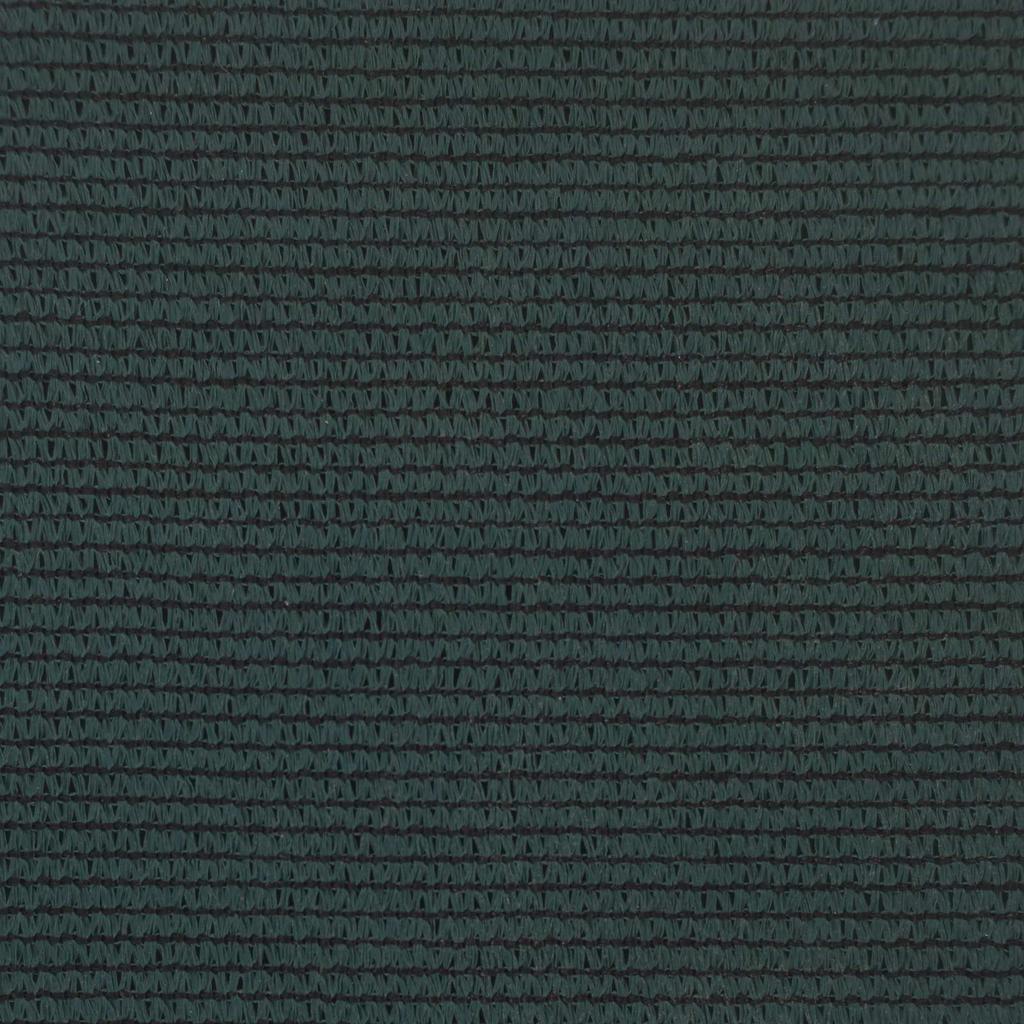 Balcony Privacy Screen Dark Green 75 x 700 cm HDPE and Aluminum