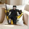 Hockey player SSidney Crosby  Square DoubleSided printed Pillow Case Bedroom Bedside Pillow Sofa Cushion Cover