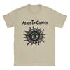 Men's T-Shirts Alice In Chains Logo Awesome 100% Cotton Tee Shirt Short Sleeve T Shirt Crewneck Clothing Gift Idea