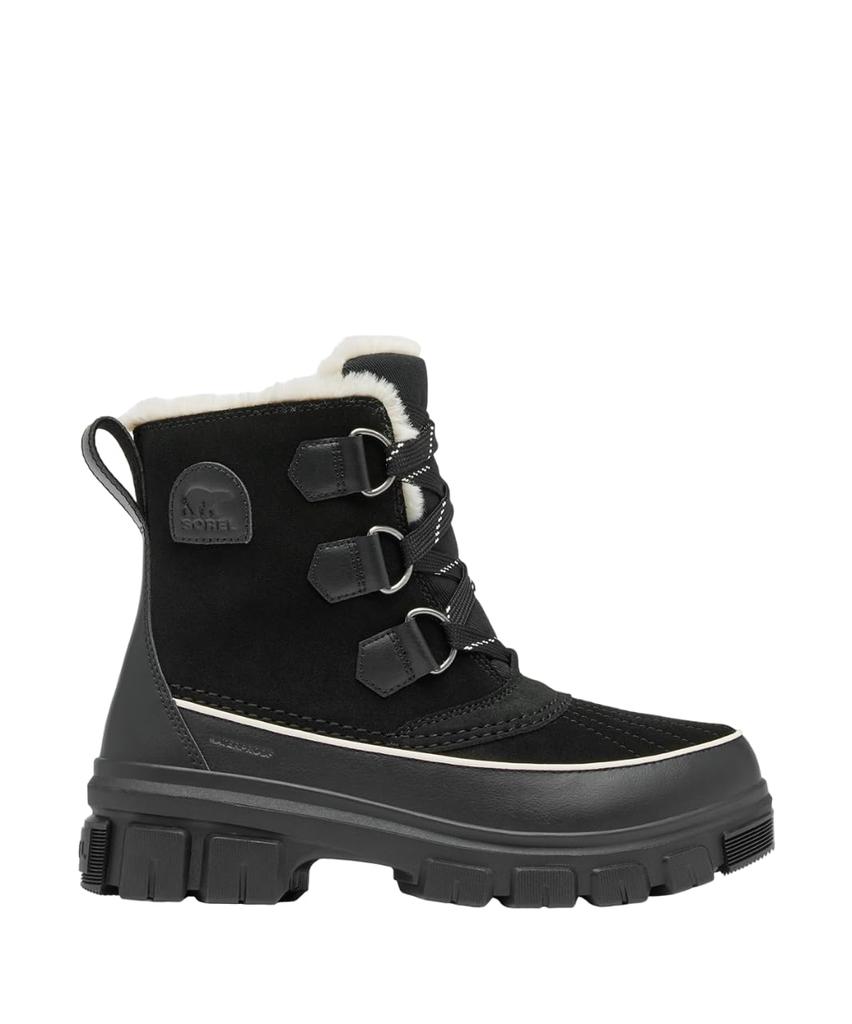 Sorel Tivoli 5 Waterproof Size Fawn Women's NL5113, 22.5cm, Black,