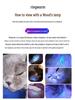 365UV Blacklight Cat Ringworm & Urine Detector - Ultraviolet Wood's Lamp for Fluorescent Detection