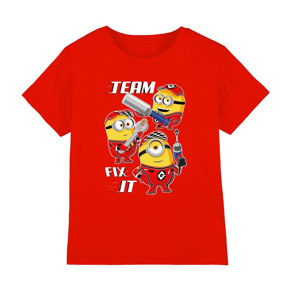 Despicable Me 4 Childrens/Kids Fix It Team T-Shirt