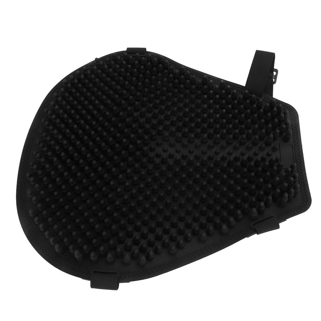 Подушка для сиденья мотоцикла с гелем, охлаждающая, амортизирующая, снимающая давление, универсальная, черная