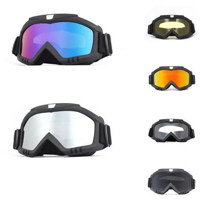 Очки для мотокросса Dirtbike ATV, мотоциклетные очки UV400, лыжные очки, противоскользящий ремешок, крышка для носа, подходят для очков, шлема