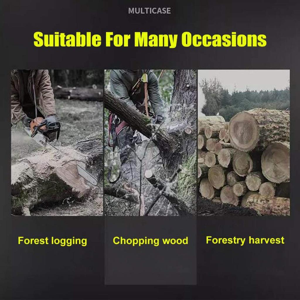 10-дюймовая аккумуляторная электрическая пила, 388 В, 2500 Вт, бензопила с 2 шт., литий-ионная аккумуляторная батарея, бесщеточный деревообрабатывающий инструмент