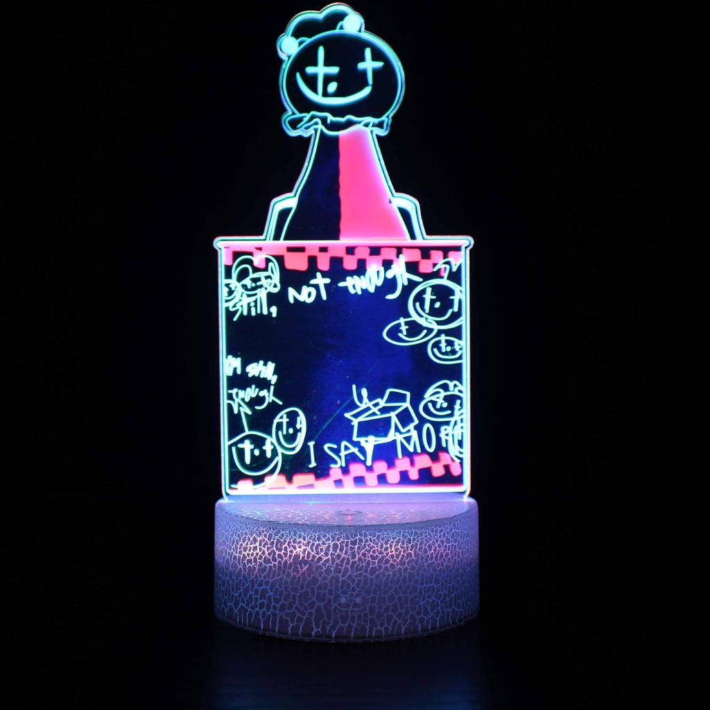 Музыкальная гитара Тейлора музыкальная нота наушники серия окружающий свет USB красочный RGB ночник маленькая настольная лампа