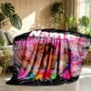 Custom Name Personalized Karol G Print Blanket, Home Decor, Bedroom, Sofa, Camping, Couch, Gifts for Birthday Christmas