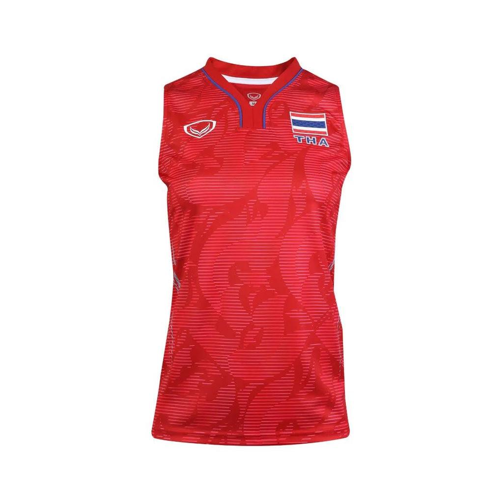 Женская волейбольная трикотажная рубашка National Grand Sport, сборная Таиланда, Азиатские игры 2022, 100% полиэстер