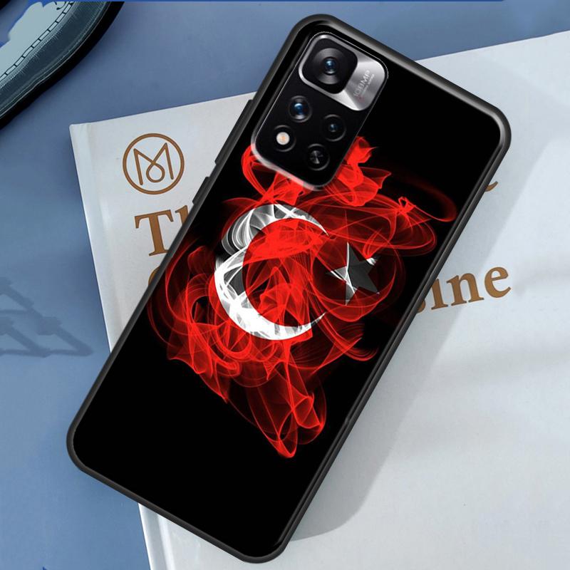 Чехол Флаг Турции для Xiaomi Redmi Note 14 13 Pro 12 11 9 10 9S 10S 11S 12S Redmi 13C 10C 12C 14C