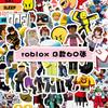 Roblox 60 шт. Водонепроницаемые наклейки Виртуальный мир Виниловые наклейки Для детей Ноутбука Багажа Блокнота Скейтборда Бутылки с водой Декор