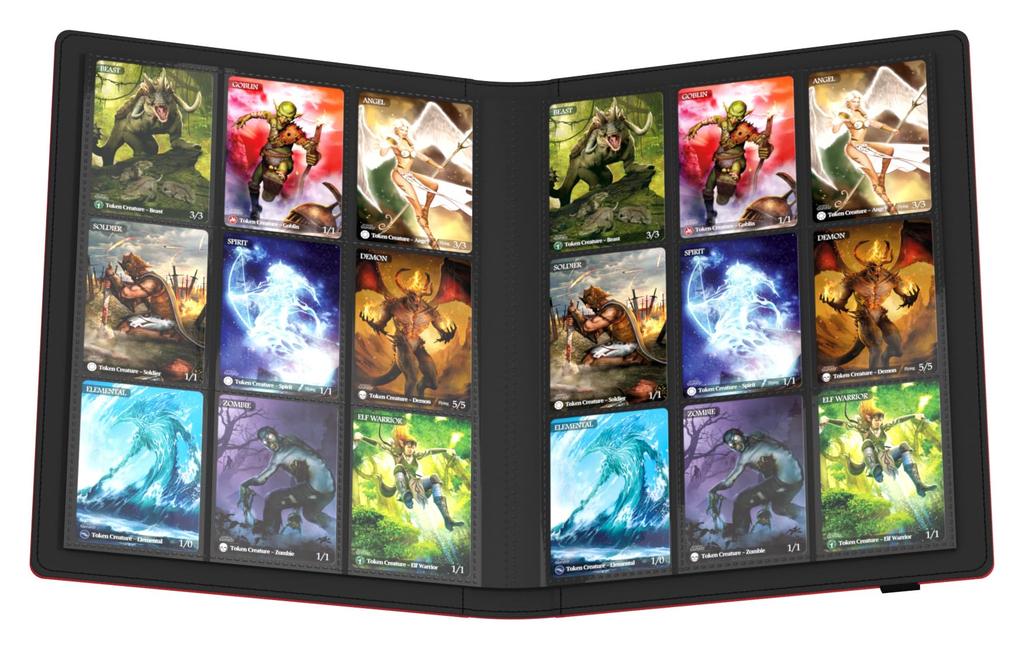 Ultimate Guard Flexxfolio 360 18 карманов Xenoskin красный –