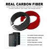 2PCS Soft Carbon Fiber Steering Wheel Center Sticker For Subaru WRX VB 2022 2023 2024 2025 2026 Car Interior Trim Accessories