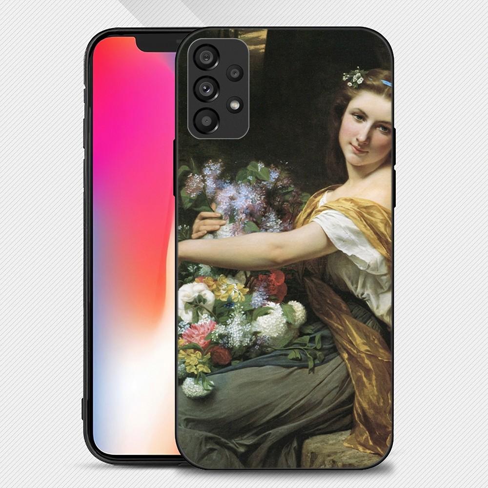 Чехол для телефона Pierre Auguste Cot Art для Samsung Galaxy S22 S23 Ultra S21 S20 FE Plus Note 20, мягкий чехол