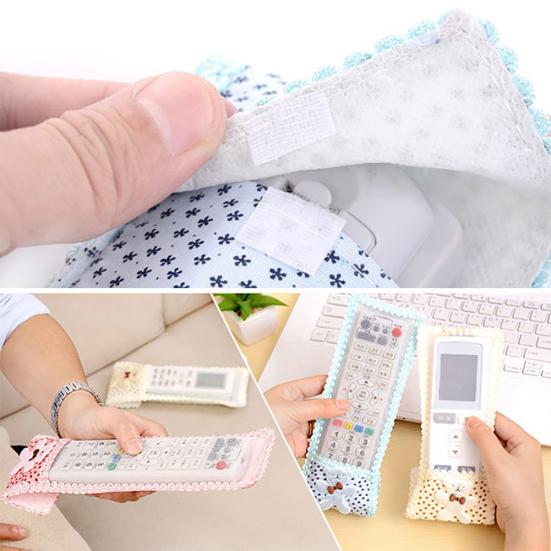 Милый кружевной медведь, пылезащитный чехол для пульта дистанционного управления для телевизора, кондиционера, протектор