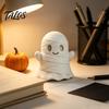 Креативный праздничный подарок 3D-печатная фигурка мумии на Хэллоуин, пустая статуэтка призрака с тыквой, обернутая бинтами, для самостоятельной росписи, ручная роспись, мини-украшение для рабочего стола