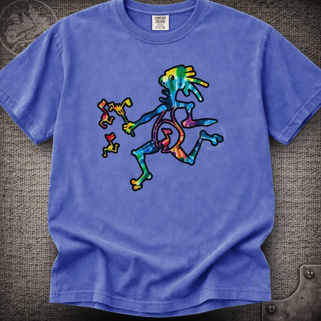 Widespread Panic Tie-Dye Note Eater T-Shirt and kids tshirt: WSMFP Shakedown Lot Style Comfort Colors Tee