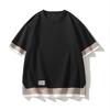 Plus Size 7XL 8XL T-Shirts Men Drop Shoulder Summer Men's Shirts Japan Style T Shirts Oversized Clothes Man Top Tees