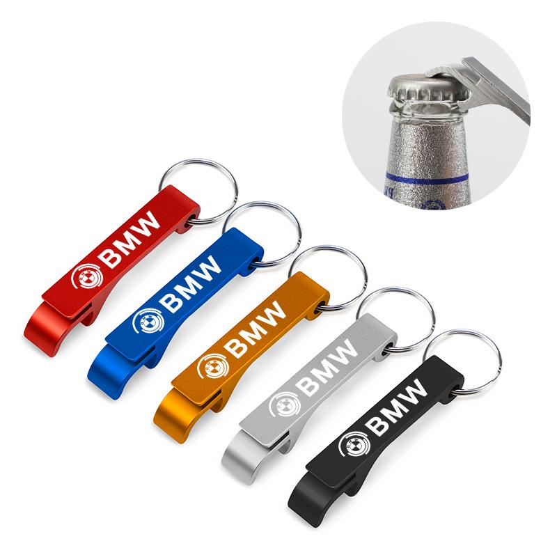 Personalized Beer Bottle Opener Keychain Custom Engraved Keyring For BMW M3 M4 M5 G42 G30 G20 E39 E36 E87 E53 F44 F07 Stickers AJ4