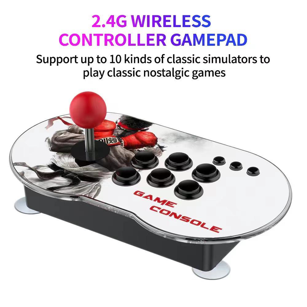 Игровая консоль M9 Dual Controller 4K HD с джойстиком и играми PS1 Arcade