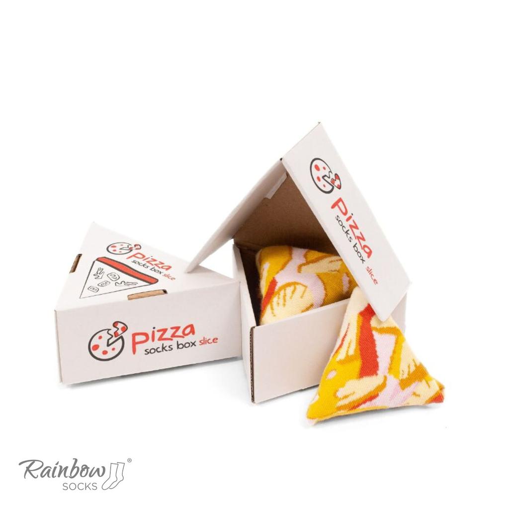 Pizza socks in a box 1 pair (hawaiian) pizza socks in a box 1 pair (hawaiian) eu 47-50