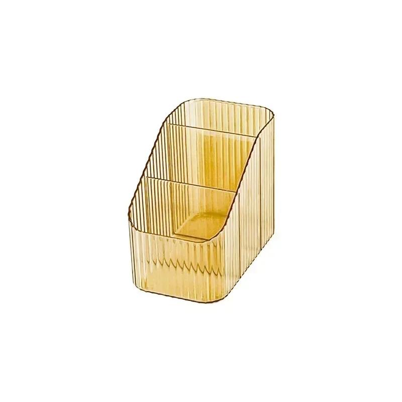 Настольный органайзер для косметики, помада, лак для ногтей, органайзер для украшений, держатель для кистей для макияжа, коробка для хранения косметики по уходу за кожей в ванной