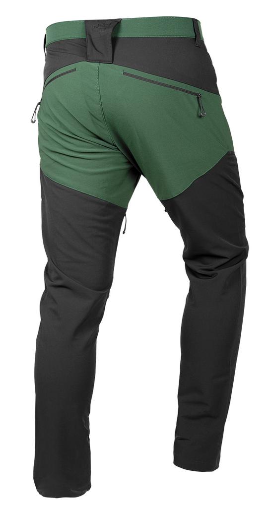 OUTDOOR work trousers, 4-way stretch, green-gray, size S