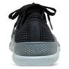 Crocs LiteRide 360 Lightning Shoes Походные сандалии на шнуровке Низкие Повседневная обувь для образа жизни Женские Черные Серые