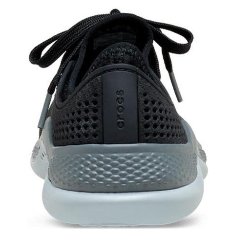 Crocs LiteRide 360 Lightning Shoes Походные сандалии на шнуровке Низкие Повседневная обувь для образа жизни Женские Черные Серые