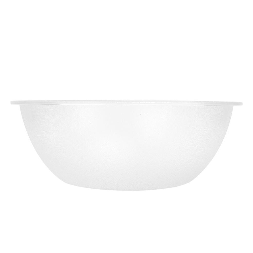 3PCS Clear Large Salad Bowls 4500ml Fruit Serving Dishes Clear Serving Bowls Restaurant Use