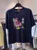 Hello Kitty Retro Pixel Minimalist Print Cropped T-Shirt Oversized Women And Men Comfortable Fashion T-Shirt