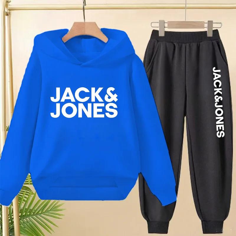 Boys Hoodies Sweatshirt +Pants New Jack print clothes Sets Fashion Girls Hoodies Game Spring Autumn sweatshirt Clothes