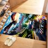 Peterbilt Heavy Trucks Customizable Name Carpet Suitable for Living Rooms Foyer Balcony Entryway Anti-slip Rug Anime Office Decor