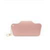 with Bag Pendant Leather Glasses Case Solid Color Eyewear Protector  Sun Glasses