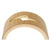 Fan sesame shape stand, bamboo, half-moon