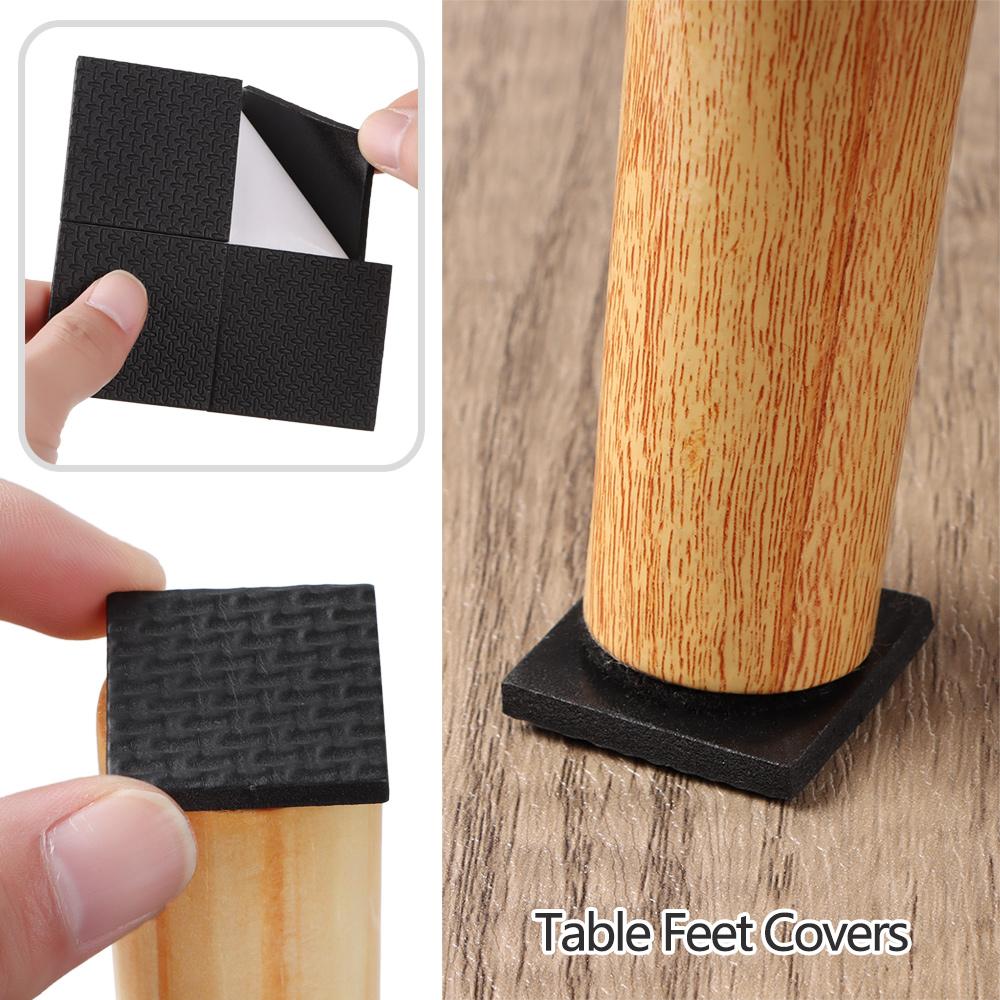 Mat Chair Sofa Floor Protectors Square Round Rectangle Furniture Leg Pads Table Feet Covers